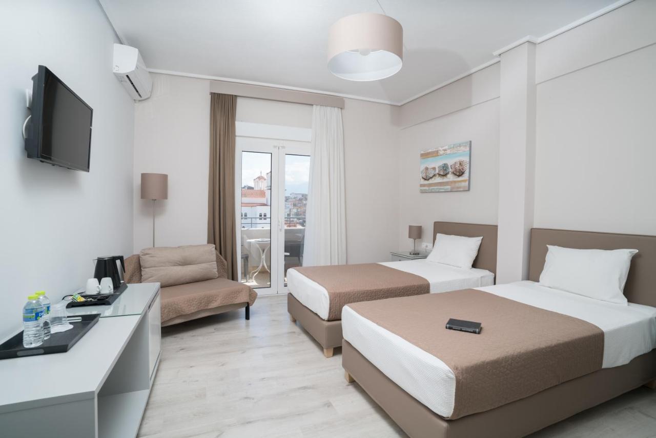 Hotel Alkyon Paralía Eksteriør billede