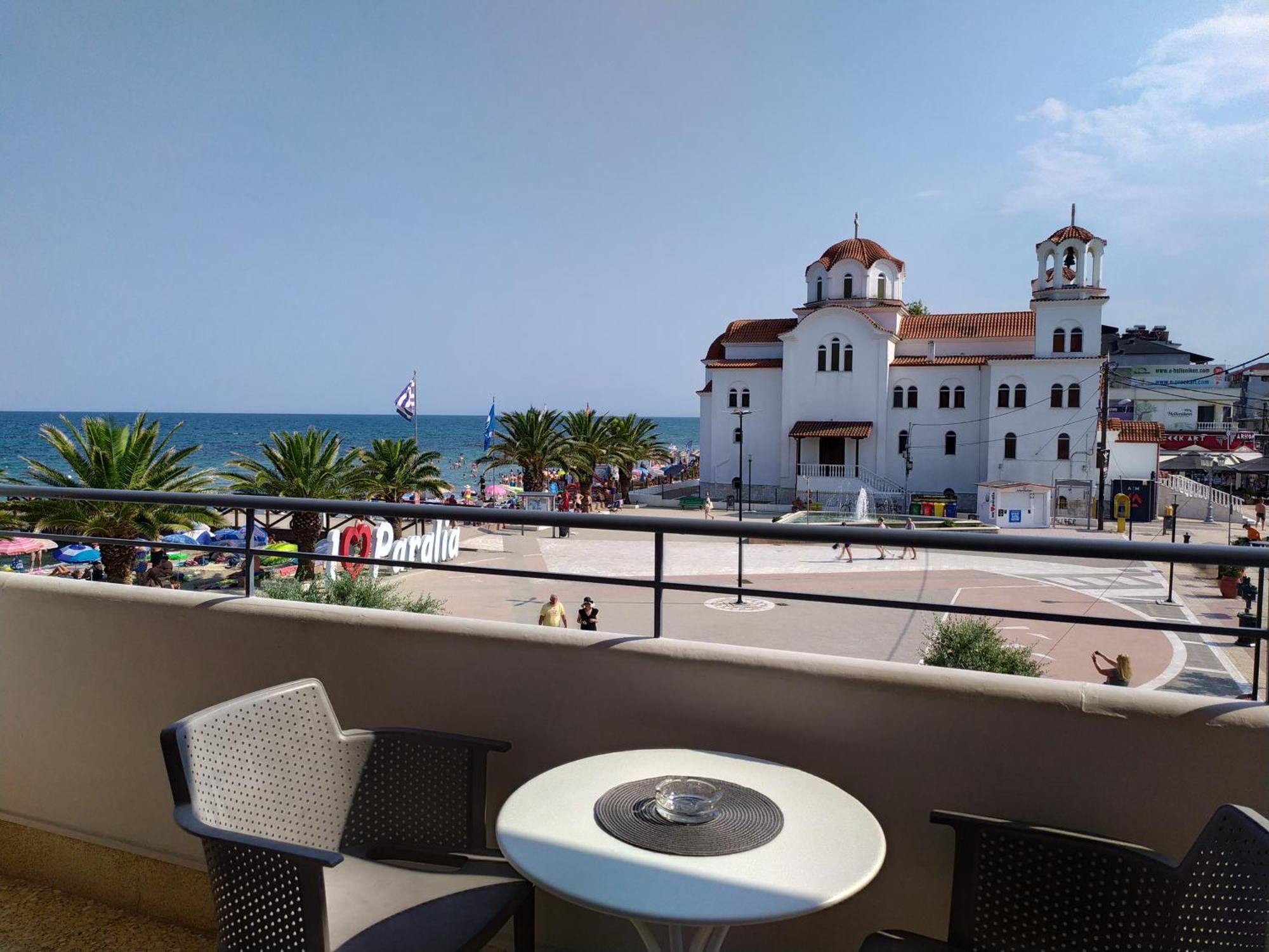 Hotel Alkyon Paralía Eksteriør billede
